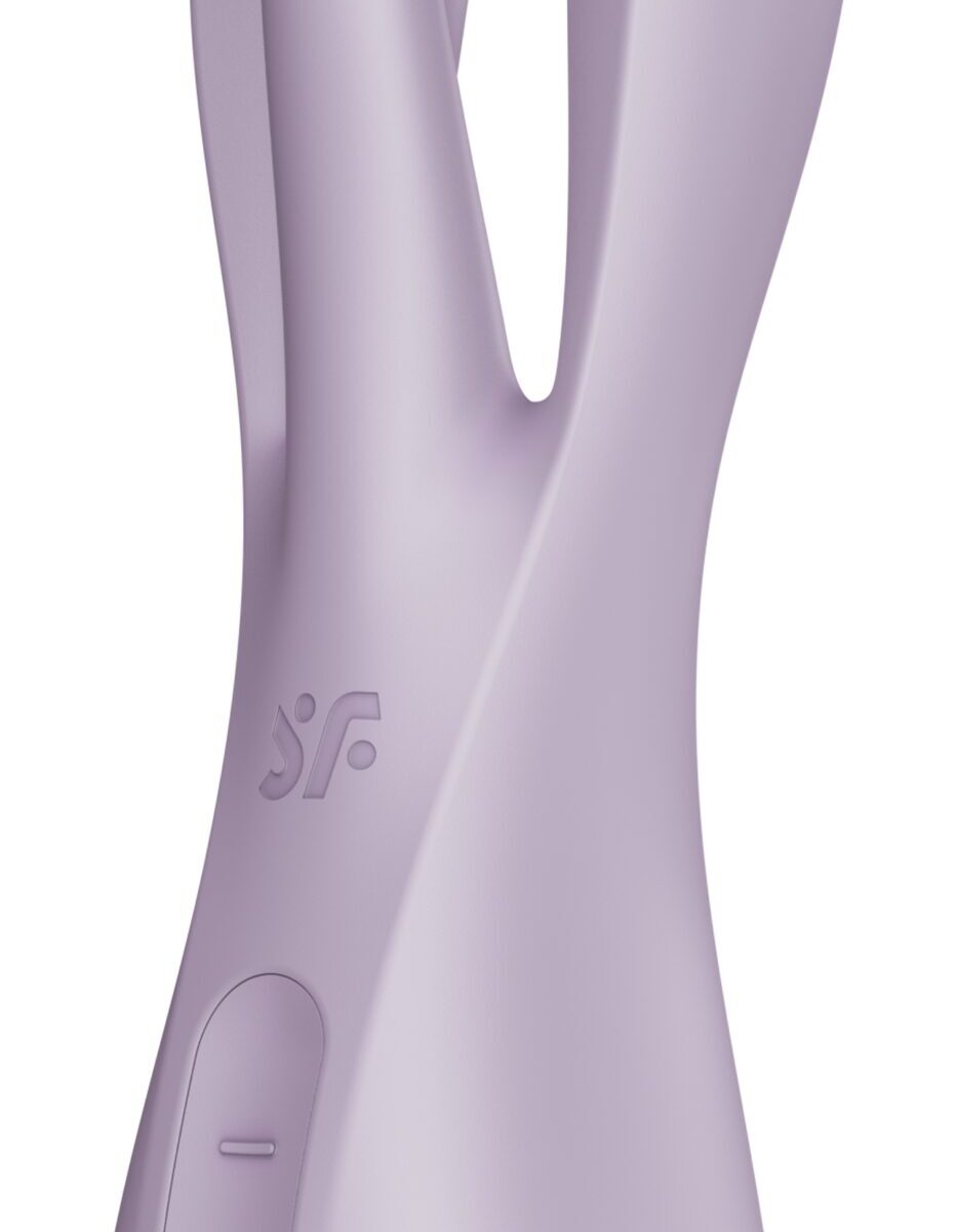stimulateur de clitoris vibrant threesome 2 satisfyer violet scaled