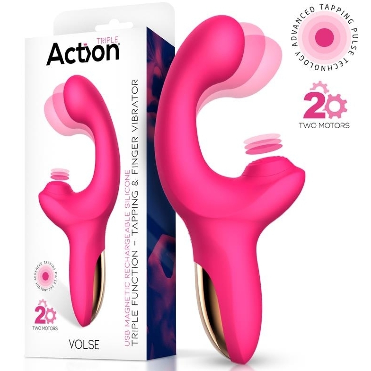 stimulateur de clitoris volse 11 x 4cm 11