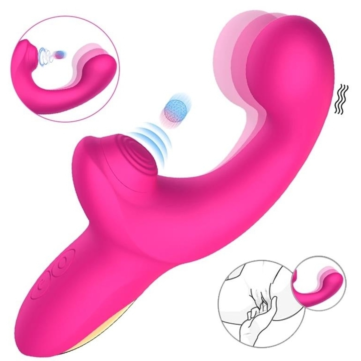 stimulateur de clitoris volse 11 x 4cm 3