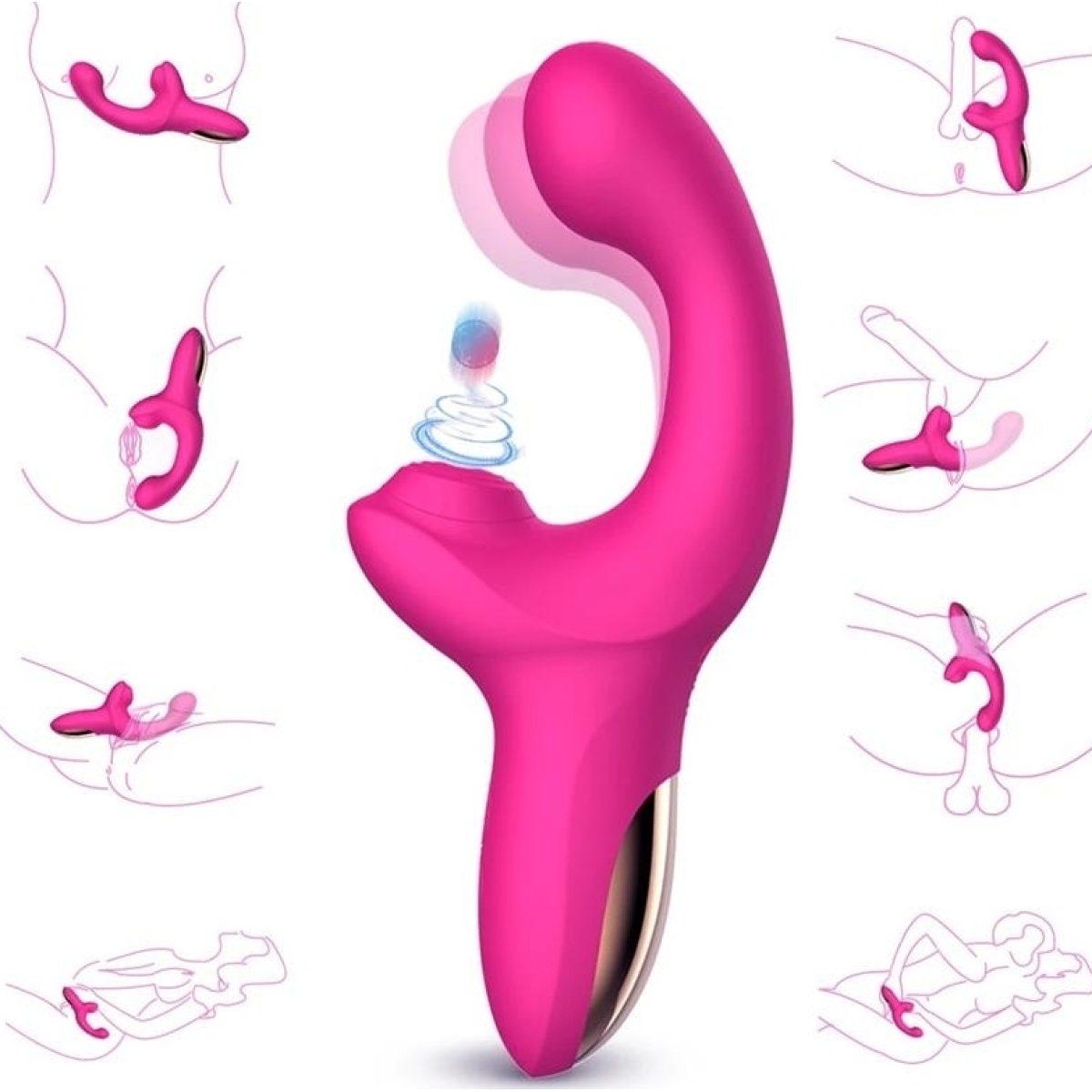 stimulateur de clitoris volse 11 x 4cm 4