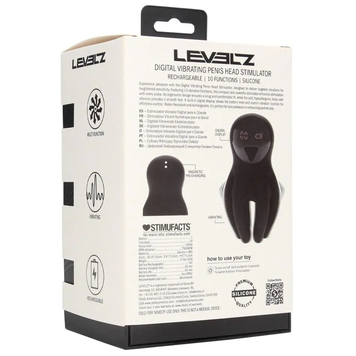stimulateur de gland evoo 10 vibrations 5