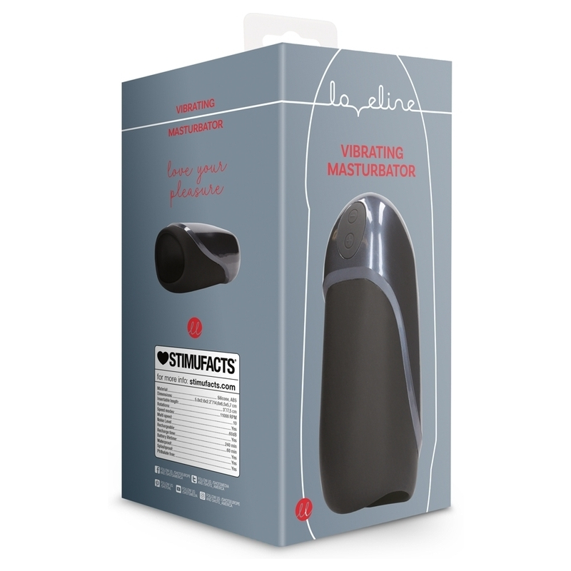 stimulateur de gland licorice 14 vibrations noir 1
