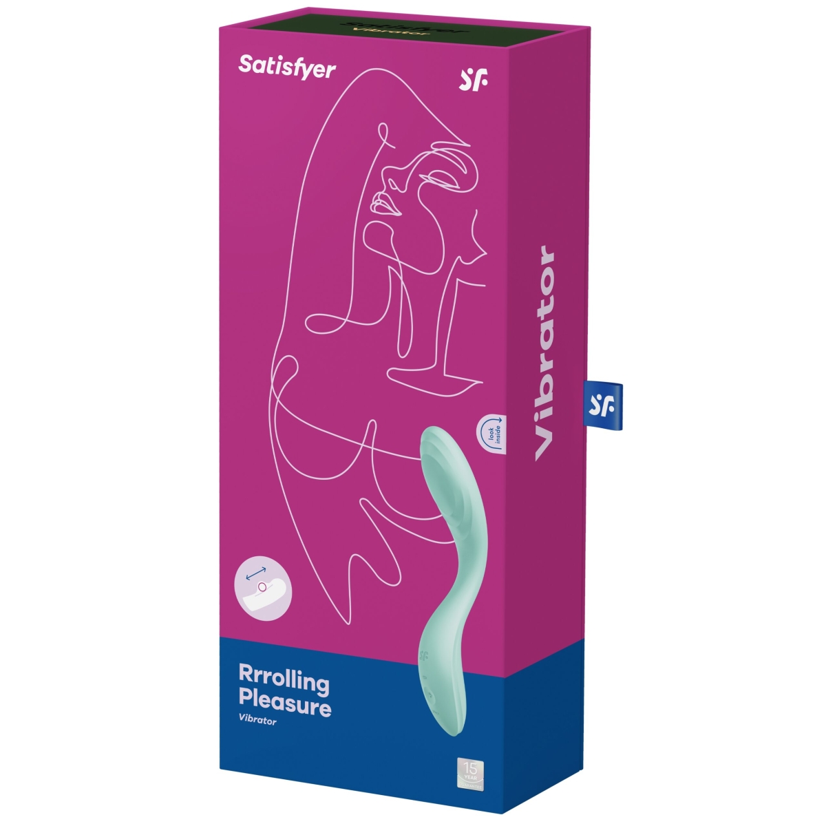 stimulateur de point g rrrolling satisfyer 22cm menthe 1 scaled