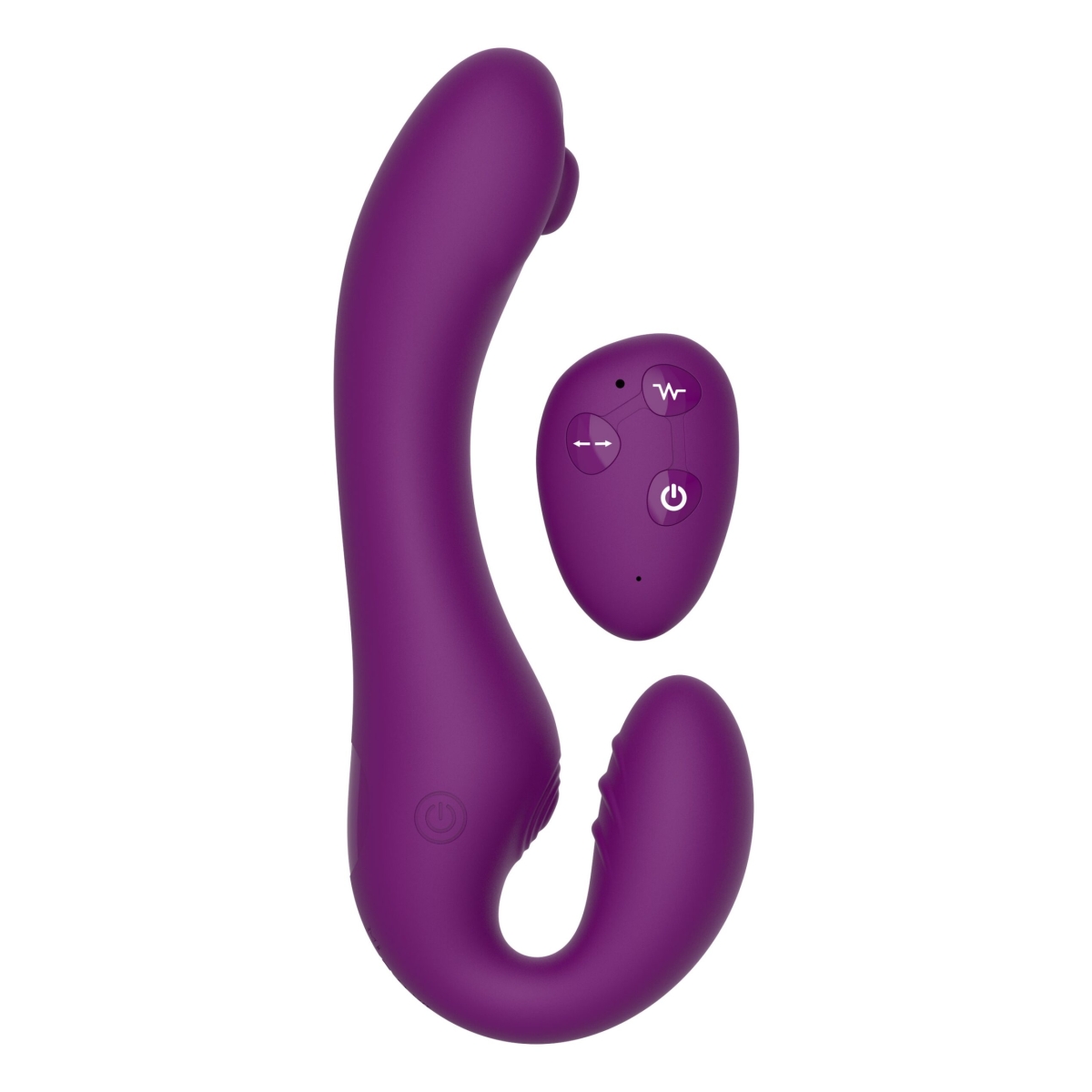 stimulateur de point g strapless strap on 13 x 35cm violet 4 scaled