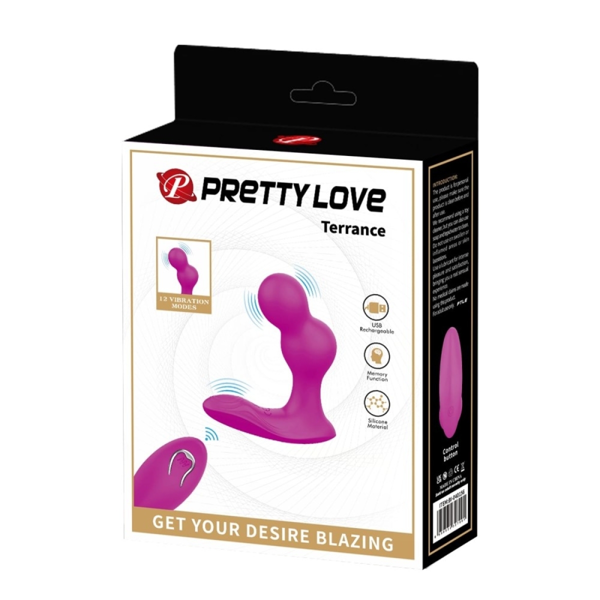stimulateur de point g terrance pretty love 8 x 33 cm rose 1