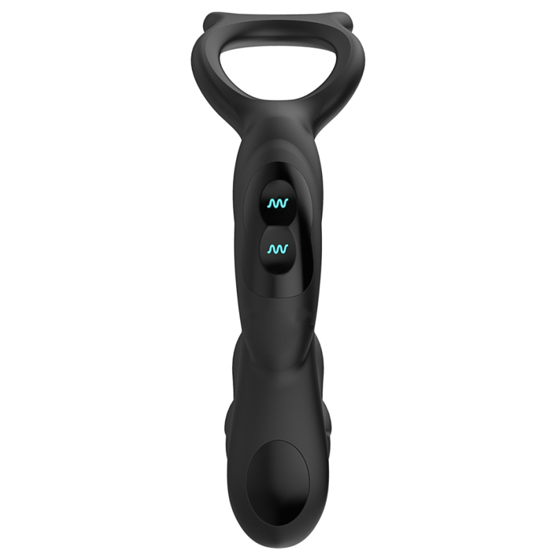 stimulateur de prostate avec cockring simul8 nexus 10 x 33cm 2