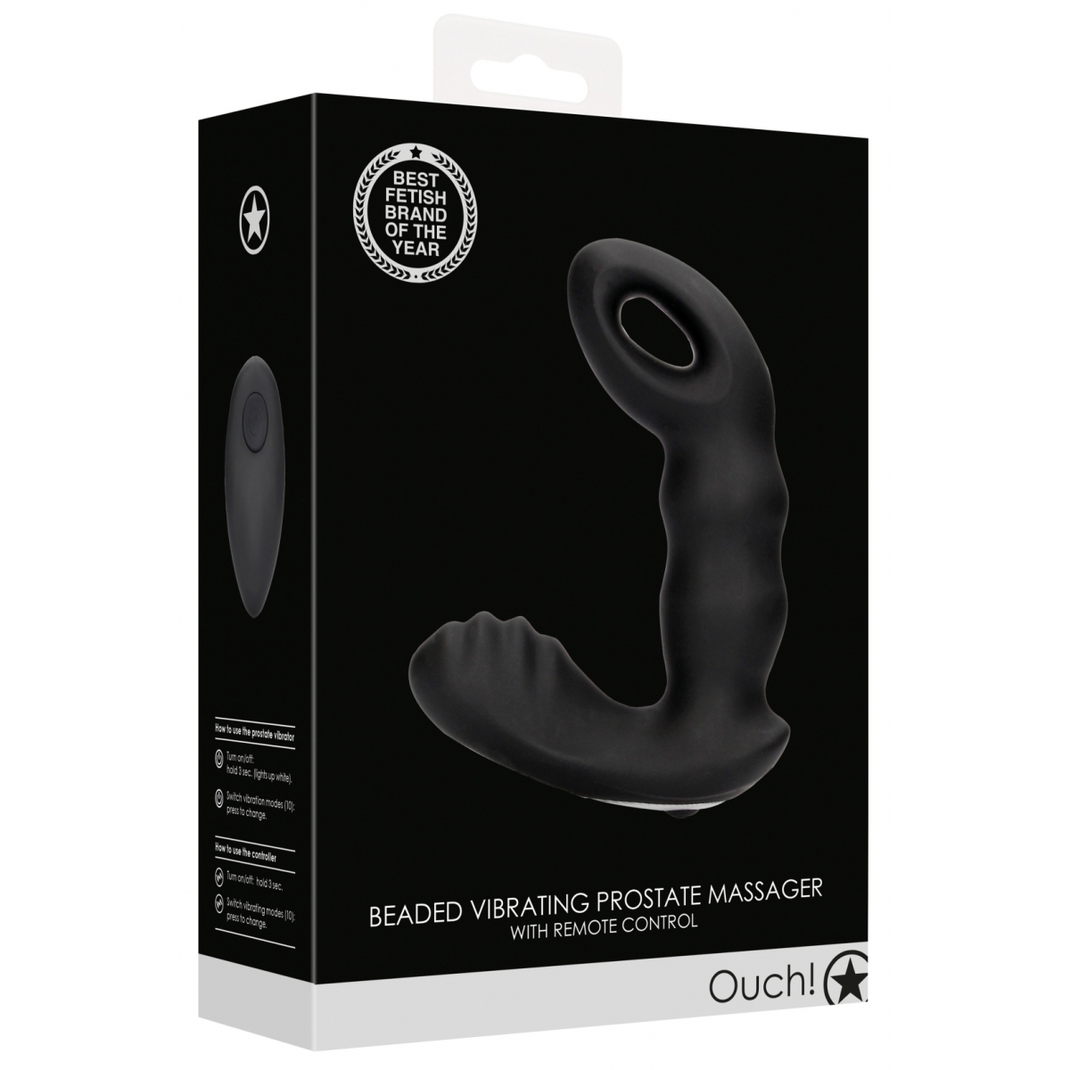 stimulateur de prostate beaded 10 x 35cm 1