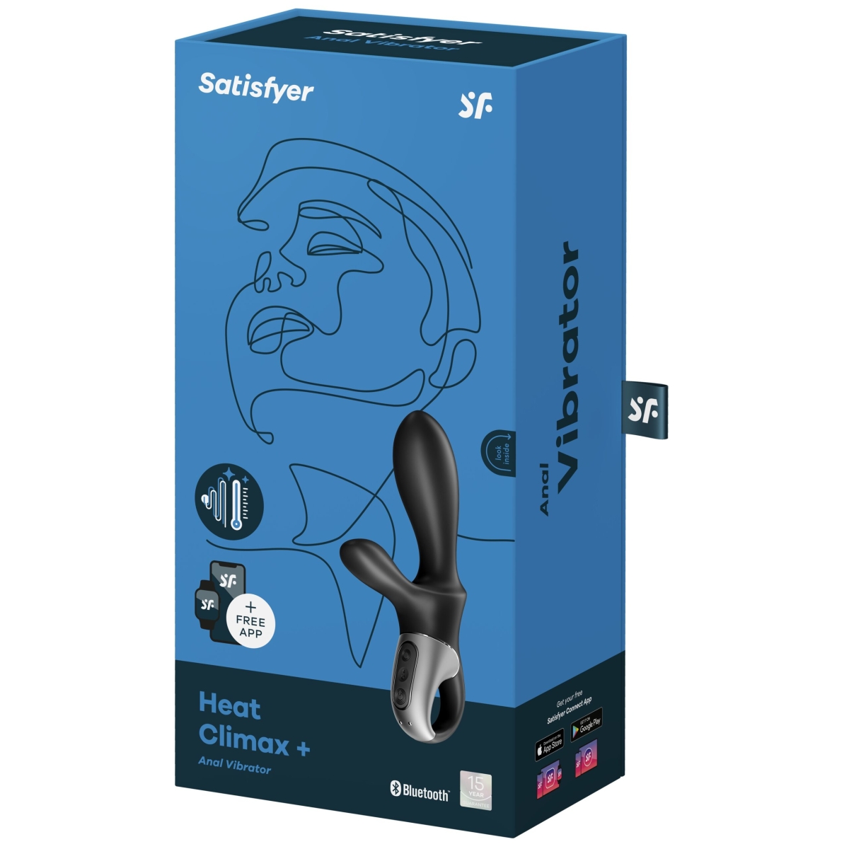 stimulateur de prostate connecte heat climax satisfyer 11 x 35cm 2 scaled