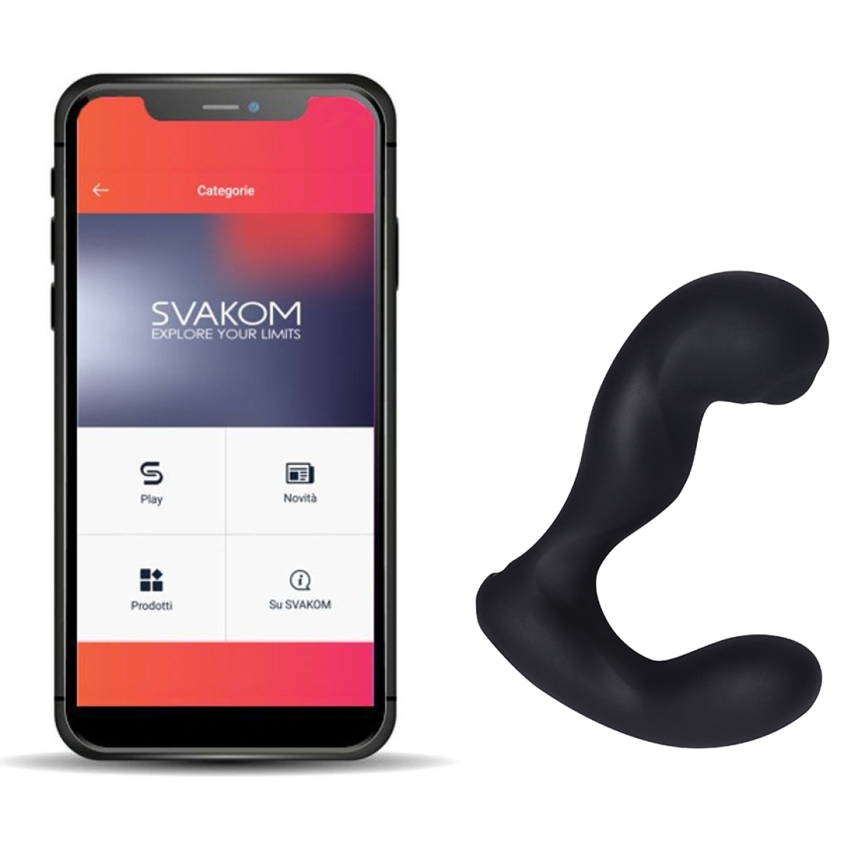 stimulateur de prostate connecte iker 10 x 35cm