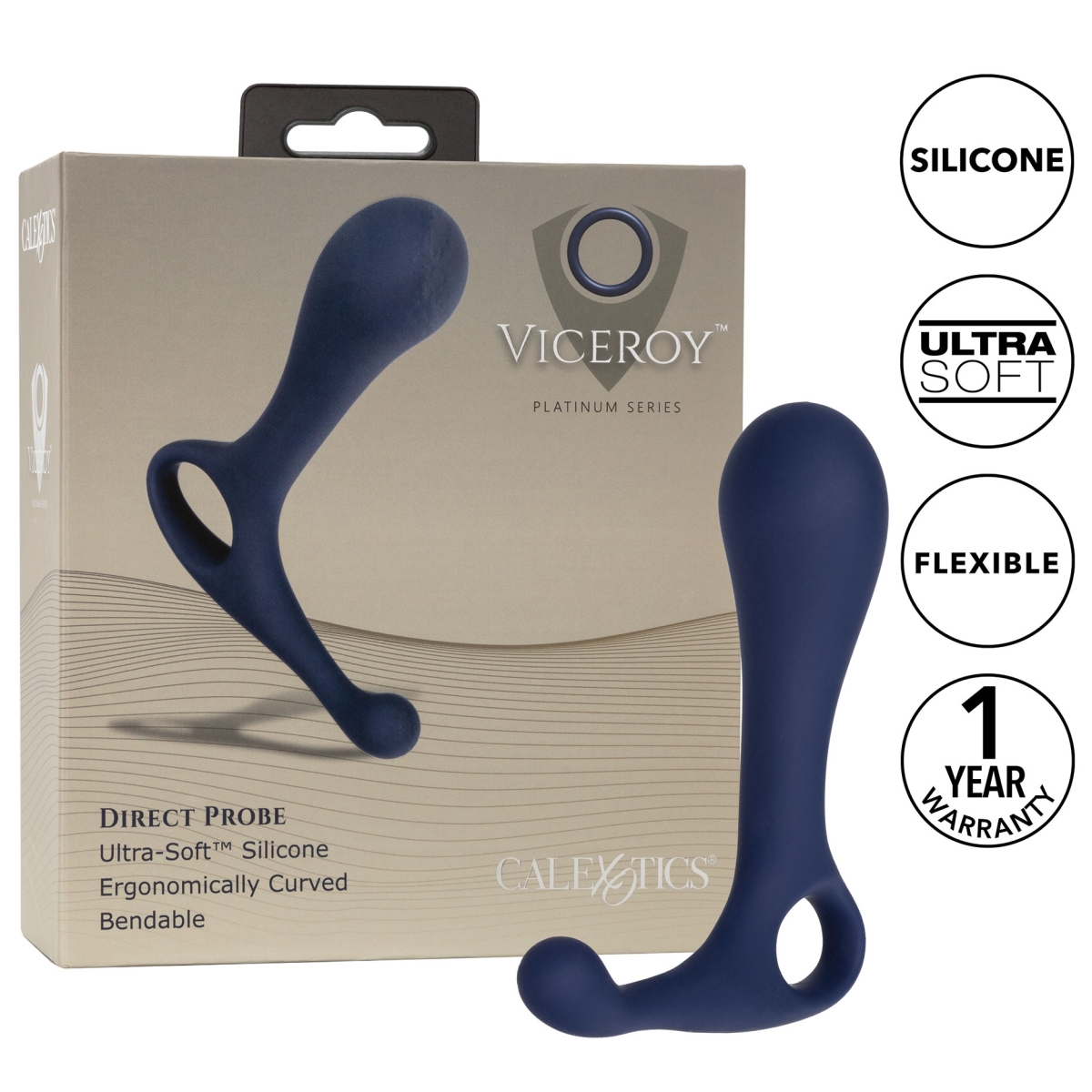 stimulateur de prostate direct probe viceroy 8 x 3cm 12
