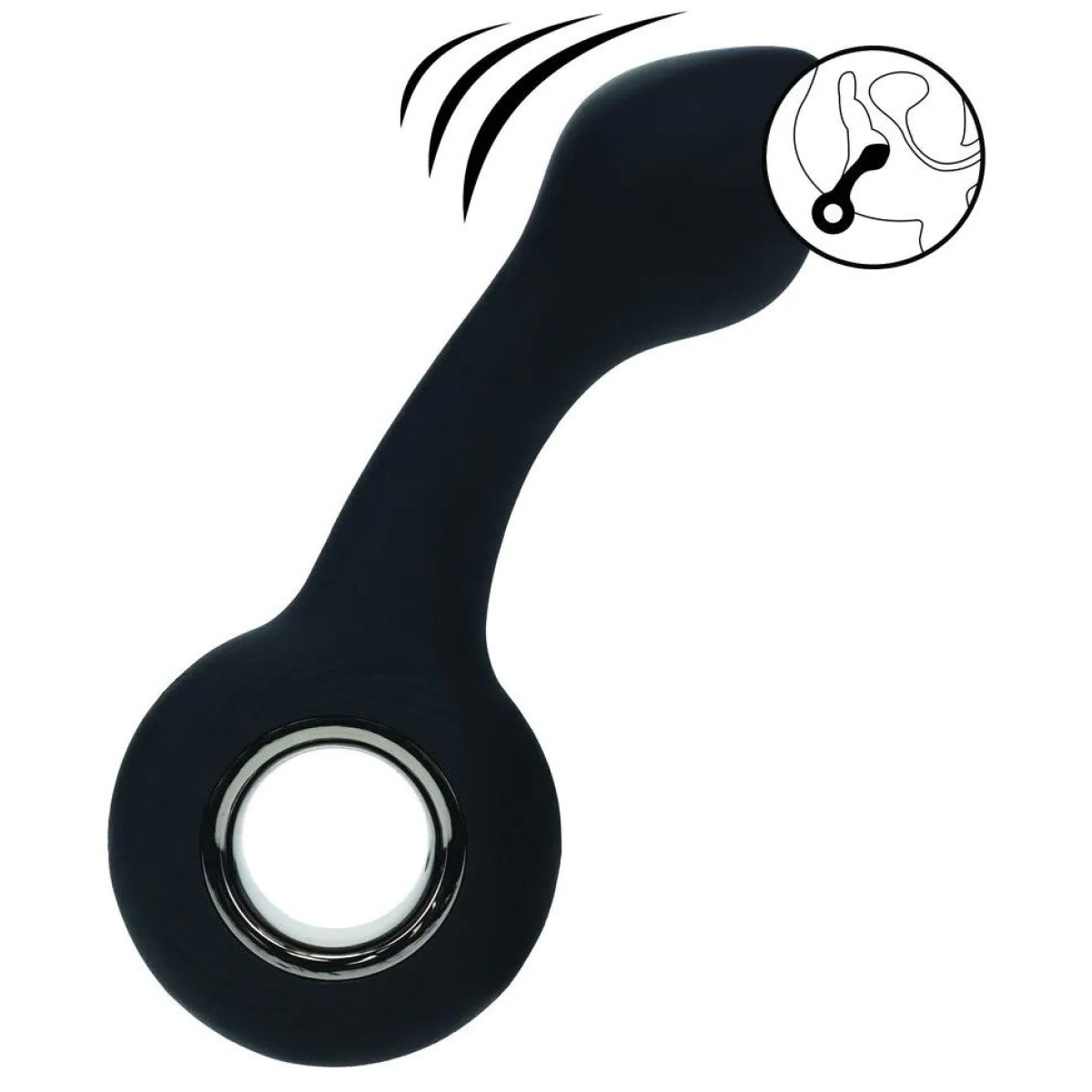 stimulateur de prostate loopeez 9 x 34cm