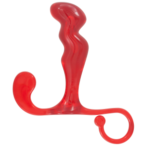 stimulateur de prostate power plug 10 x 3 cm rouge