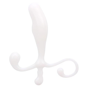 stimulateur de prostate pro stimulator 9 x 25 cm blanc