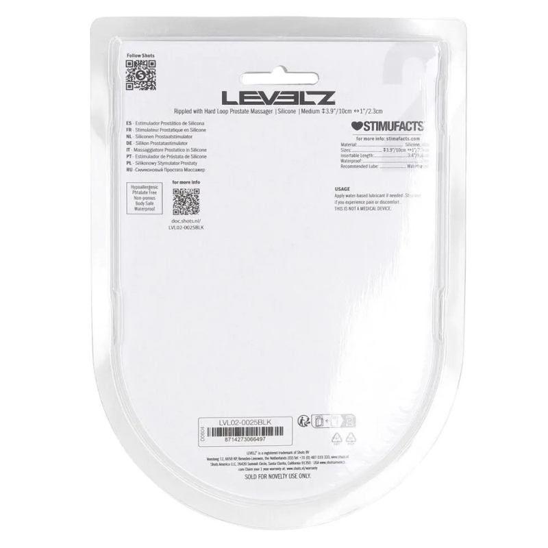 stimulateur de prostate rippled m 9 x 25cm 5
