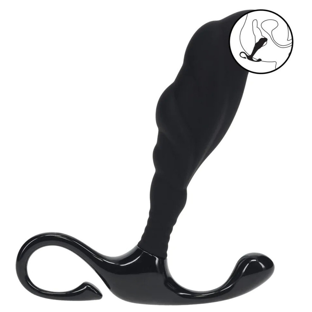 stimulateur de prostate rippled s 8 x 23cm