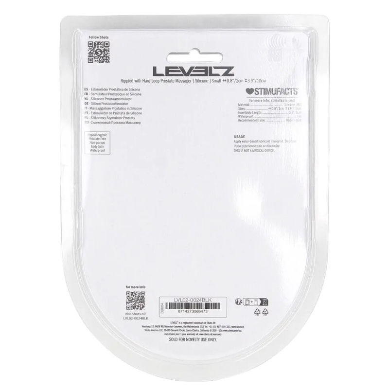 stimulateur de prostate rippled s 8 x 23cm 5