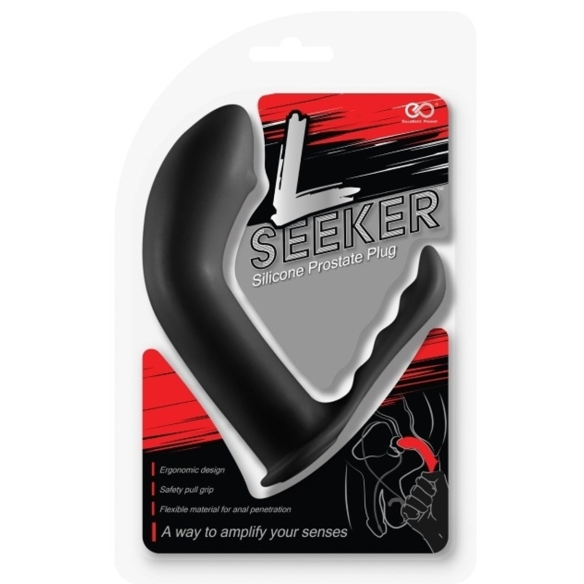 stimulateur de prostate seeker 14 x 4cm 1