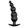 stimulateur de prostate silicone noir 11 x 29 cm