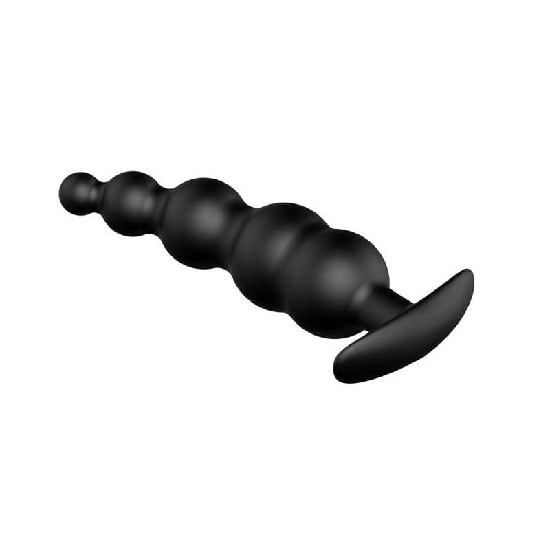 stimulateur de prostate silicone noir 11 x 29 cm 2