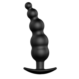 stimulateur de prostate silicone noir 11 x 29 cm