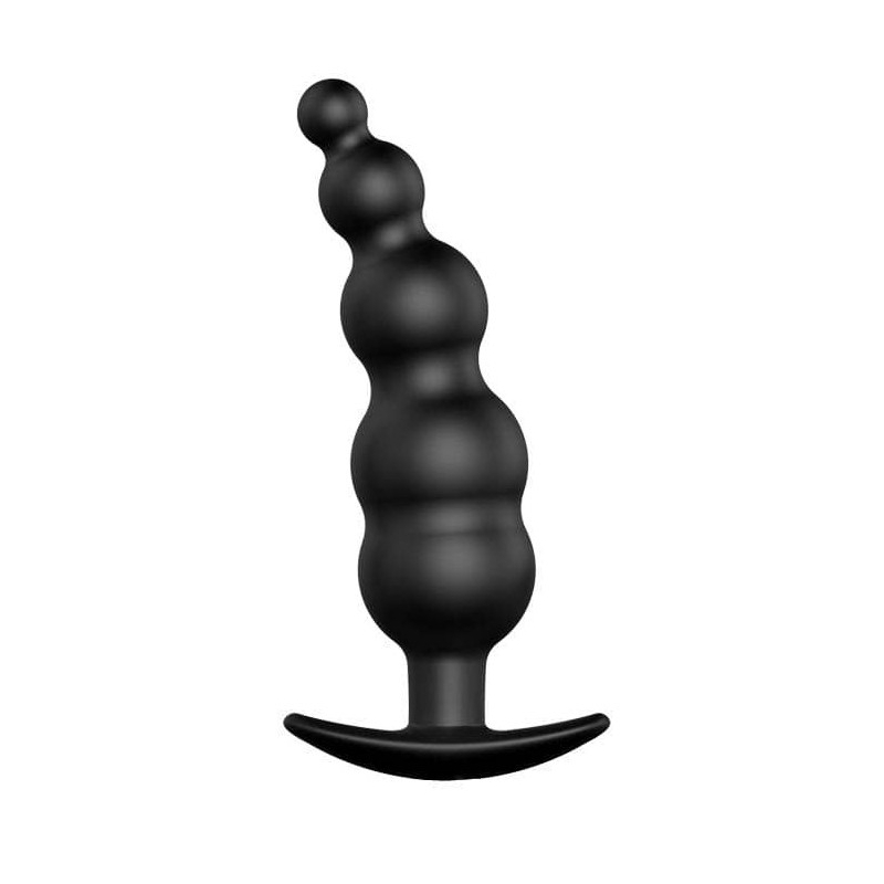 stimulateur de prostate silicone noir 11 x 29 cm