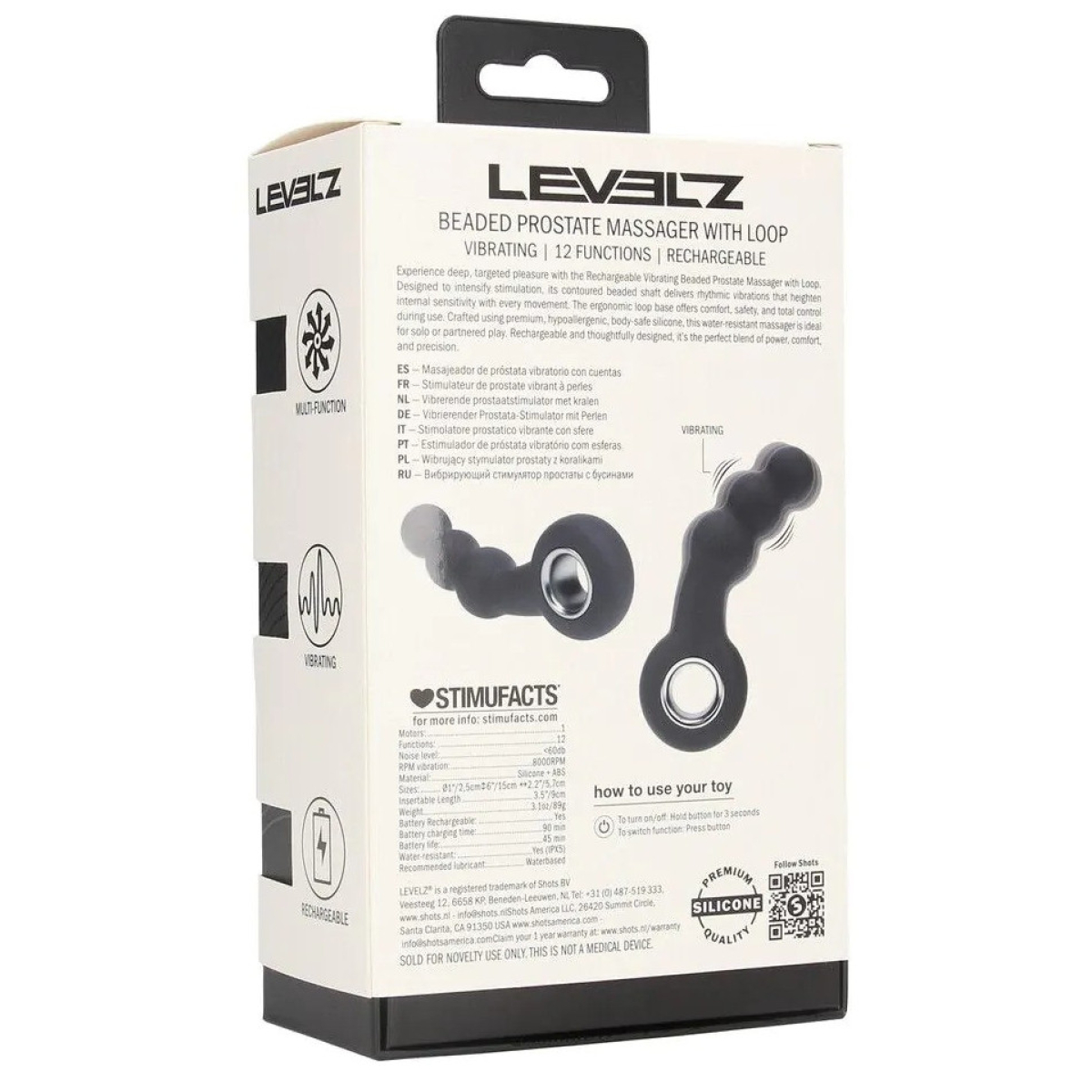 stimulateur de prostate treez 9 x 34cm 4