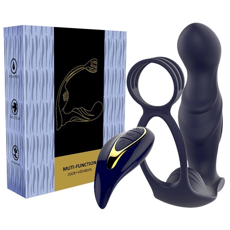stimulateur de prostate vibrant assring 11 x 3cm 1