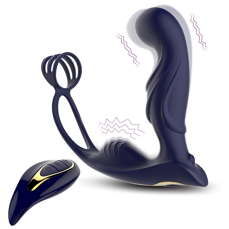 stimulateur de prostate vibrant assring 11 x 3cm 2