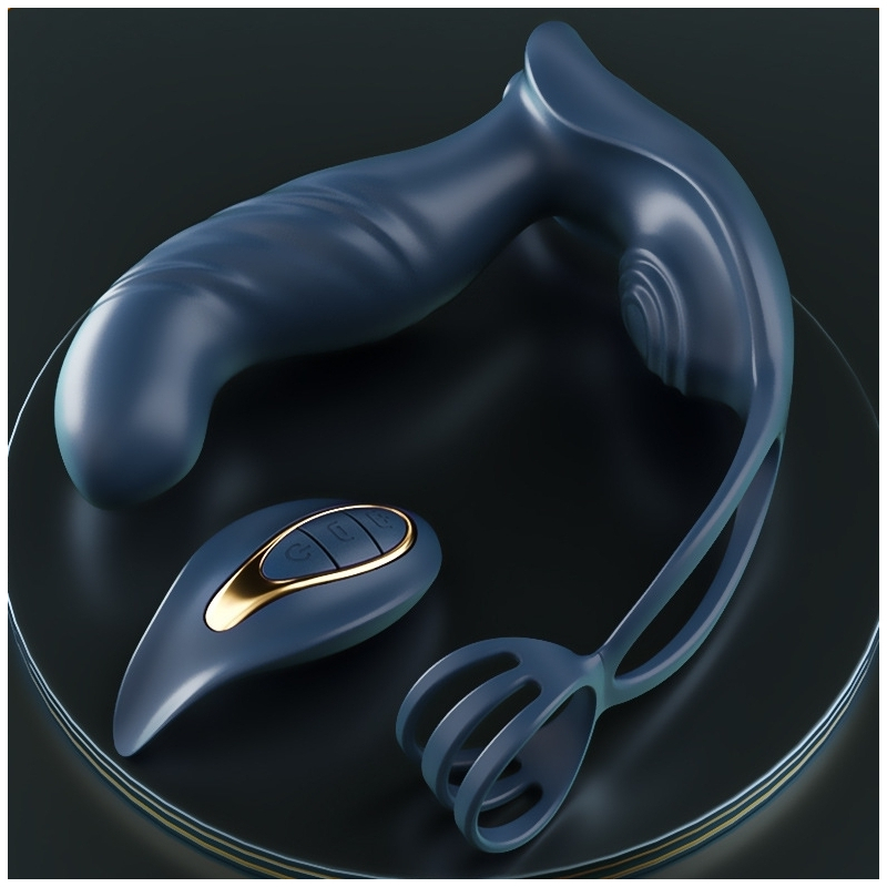 stimulateur de prostate vibrant assring 11 x 3cm 3