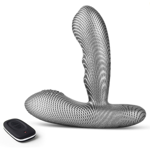 stimulateur de prostate vibrant bodi 9 x 3cm gris