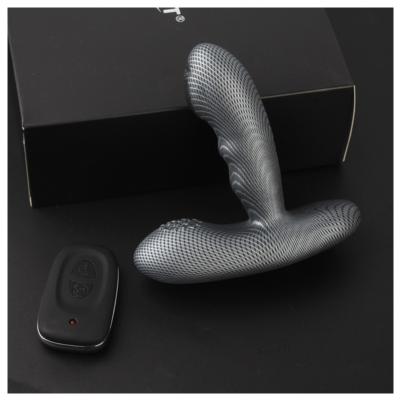 stimulateur de prostate vibrant bodi 9 x 3cm gris 5