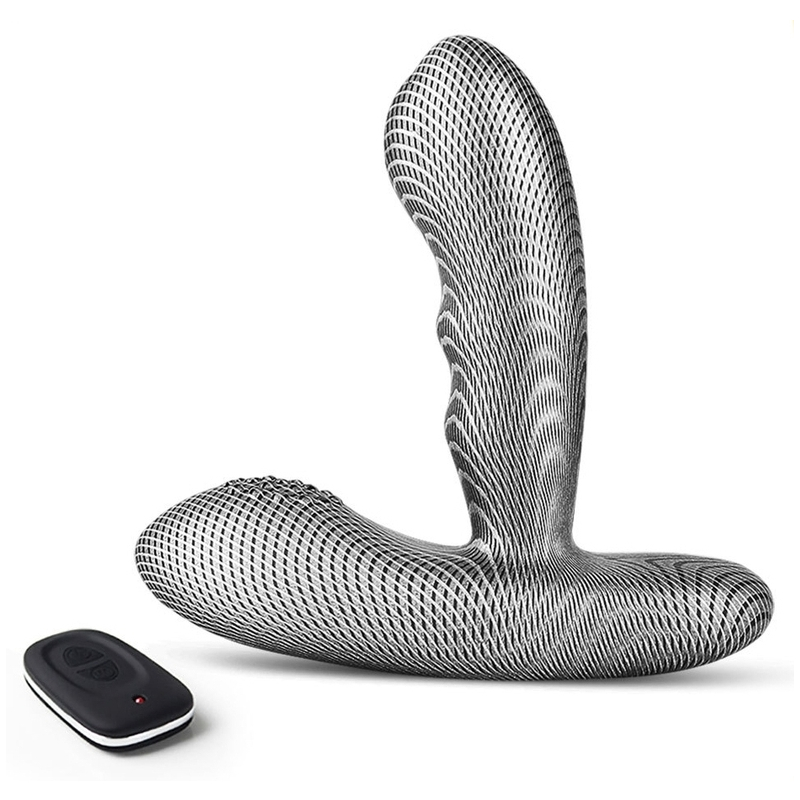 stimulateur-de-prostate-vibrant-bodi-9-x-3cm-gris stimulateur de prostate vibrant bodi 9 x 3cm gris