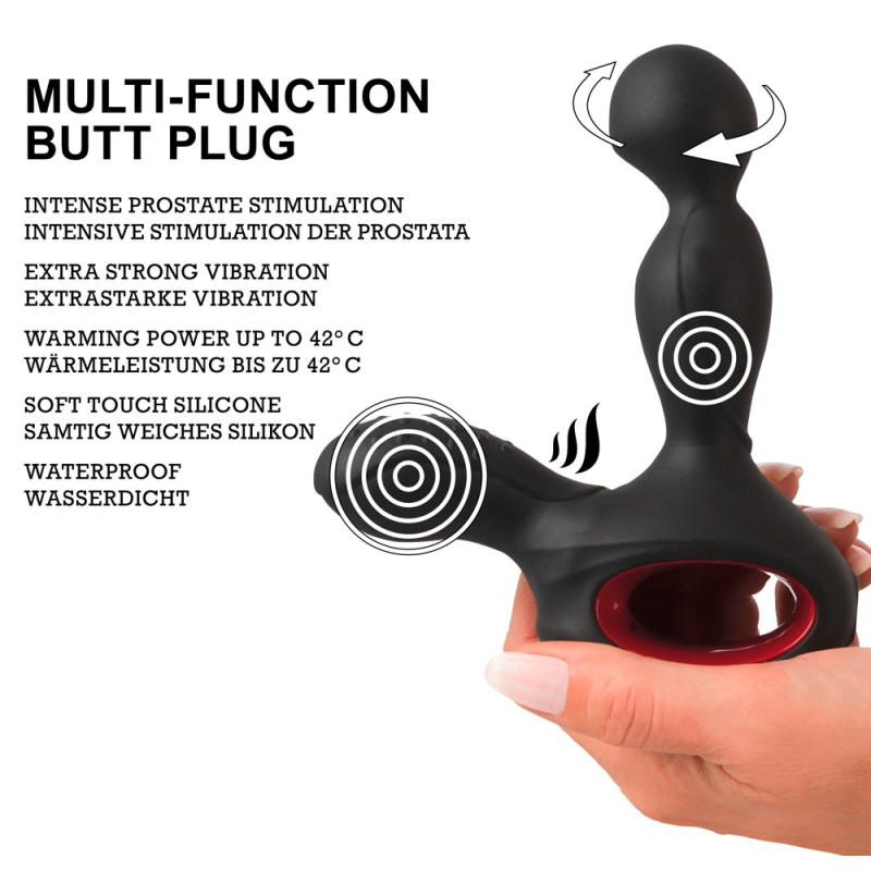stimulateur de prostate vibrant diablo 10 x 3cm 9
