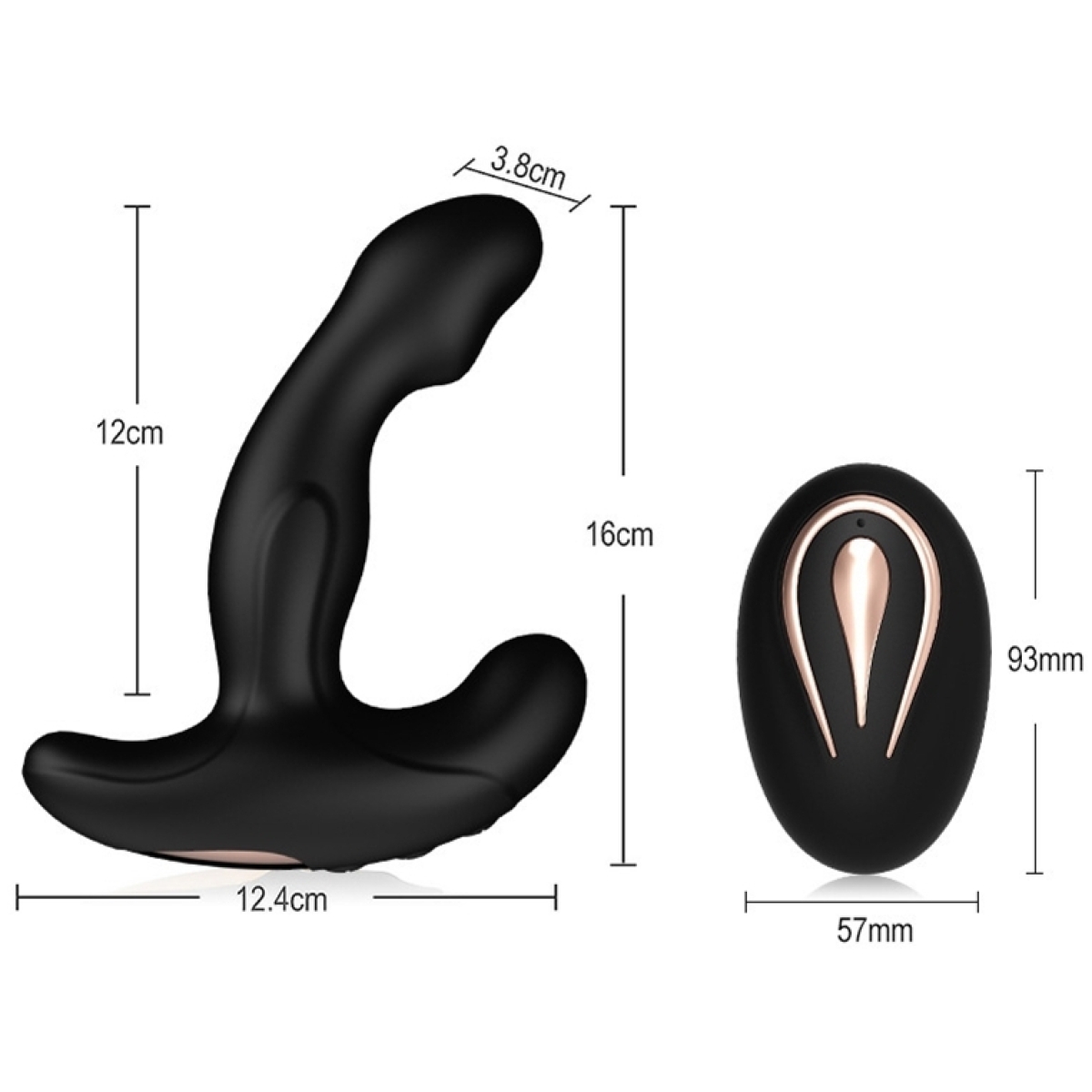 stimulateur de prostate vibrant dick head 12 x 35cm 5