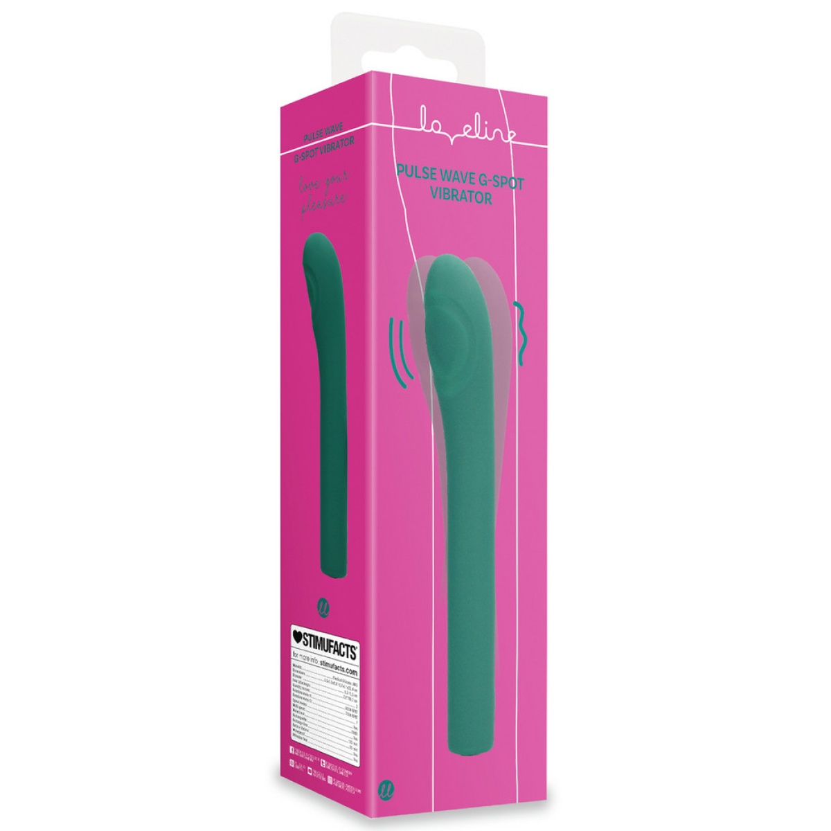 stimulateur de prostate vibrant greenwave 18 x 4cm 1