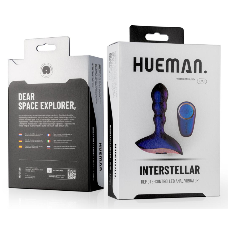 stimulateur de prostate vibrant interstellar hueman 85 x 3cm 1