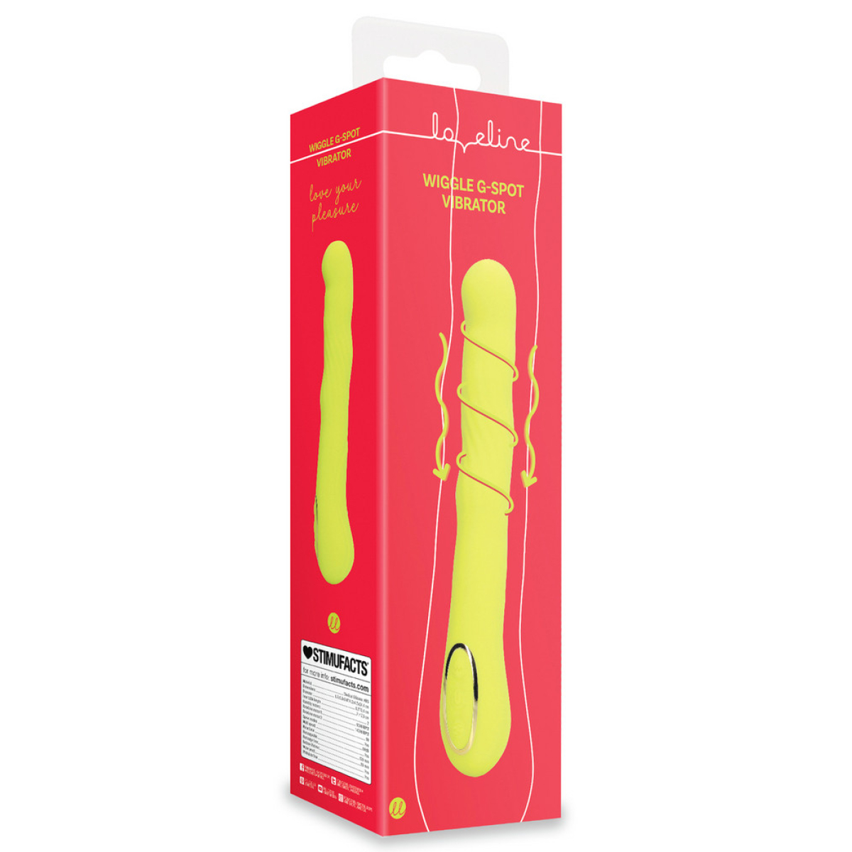 stimulateur de prostate vibrant lemonpassion 17 x 35cm jaune 1