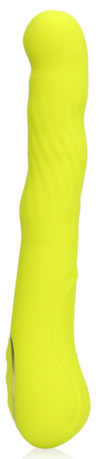 stimulateur de prostate vibrant lemonpassion 17 x 35cm jaune 2