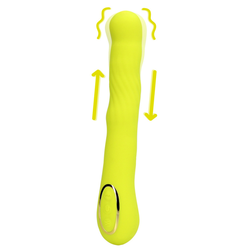 stimulateur-de-prostate-vibrant-lemonpassion-17-x-35cm-jaune stimulateur de prostate vibrant lemonpassion 17 x 35cm jaune