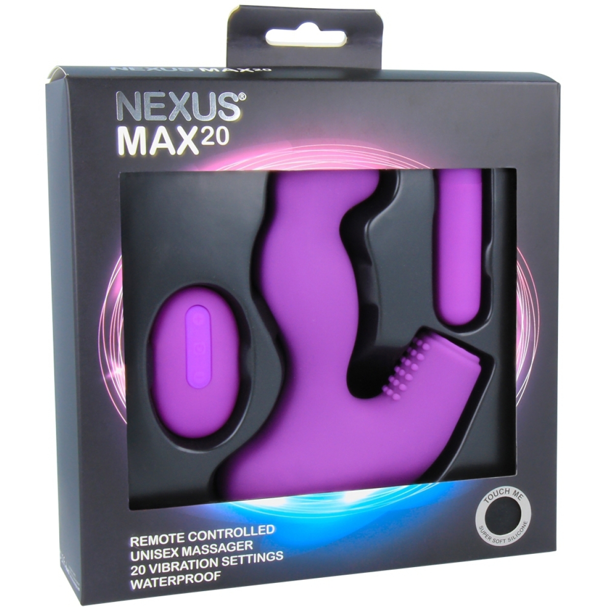 stimulateur de prostate vibrant max 20 nexus 10 x 4cm violet 1