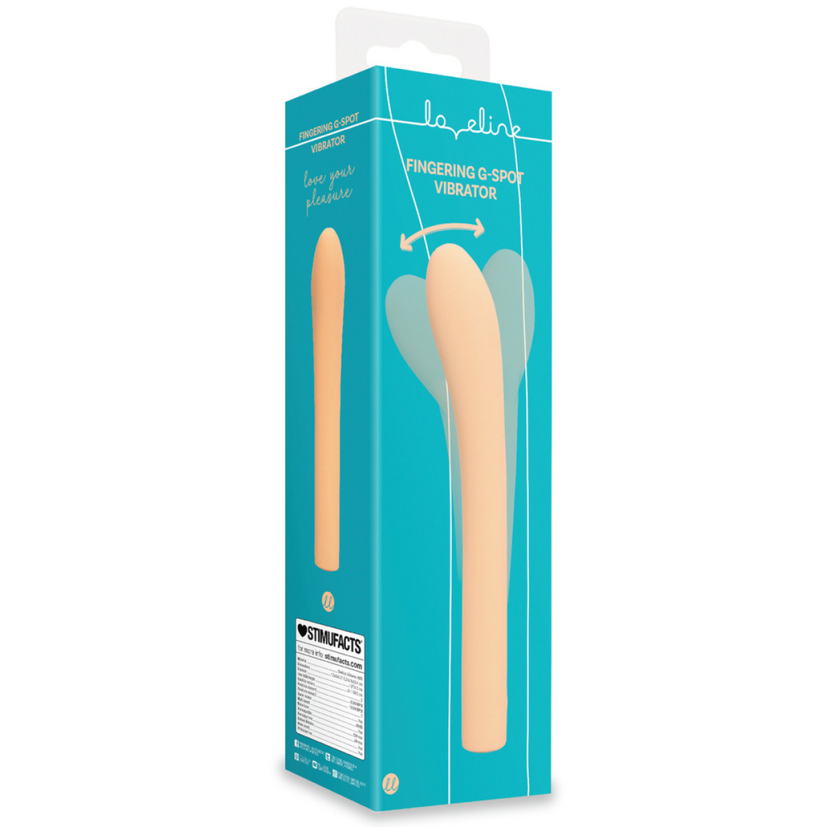 stimulateur de prostate vibrant peach fuzz 21 x 41cm 1