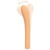 stimulateur de prostate vibrant peach fuzz 21 x 41cm
