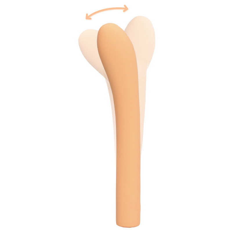 stimulateur-de-prostate-vibrant-peach-fuzz-21-x-41cm stimulateur de prostate vibrant peach fuzz 21 x 41cm