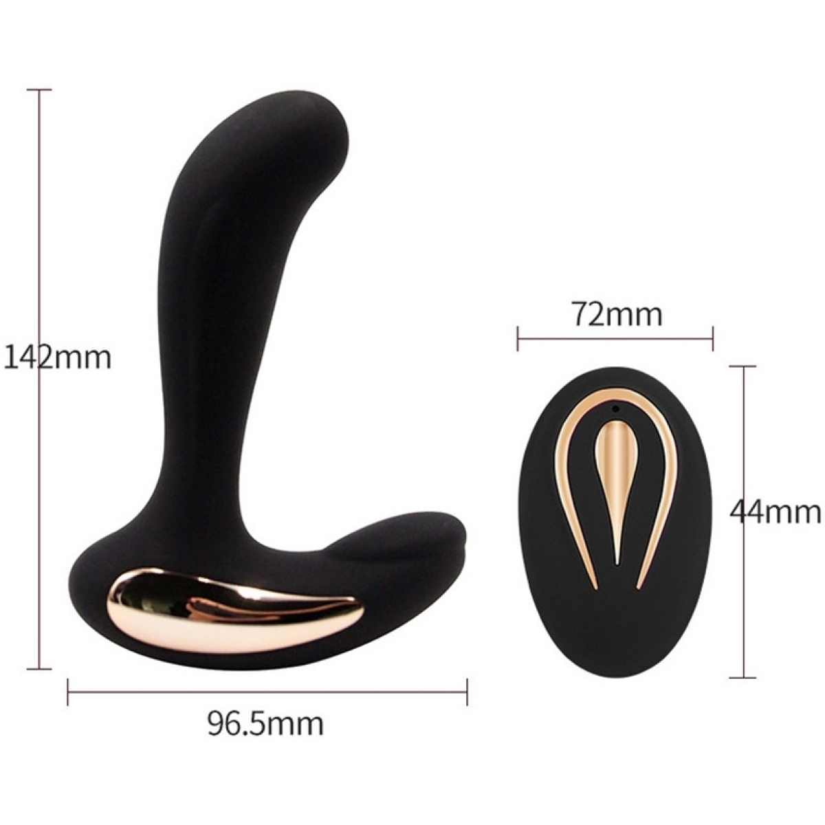 stimulateur de prostate vibrant righy 11 x 33cm 3