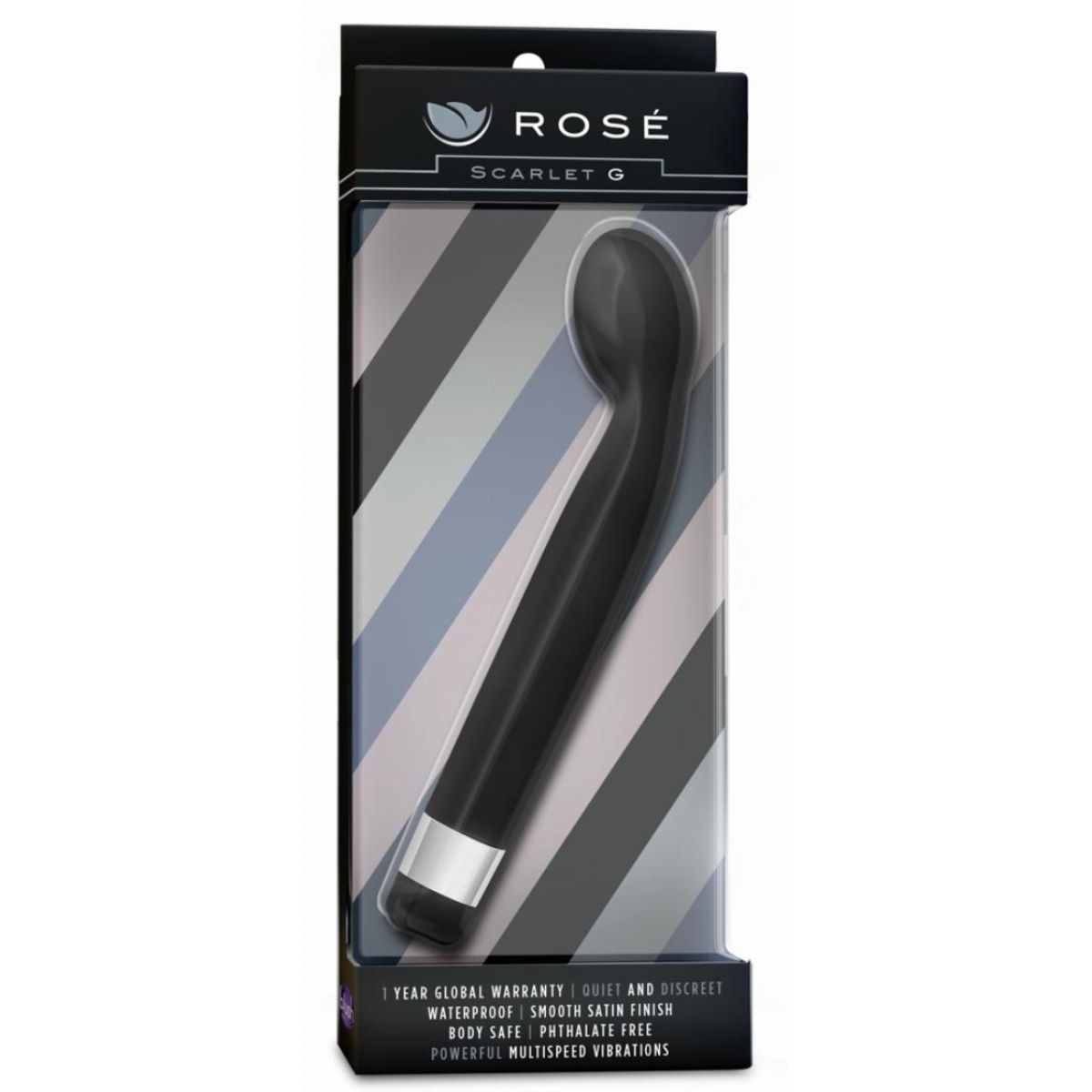 stimulateur de prostate vibrant scarlet 18 x 35cm noir 1