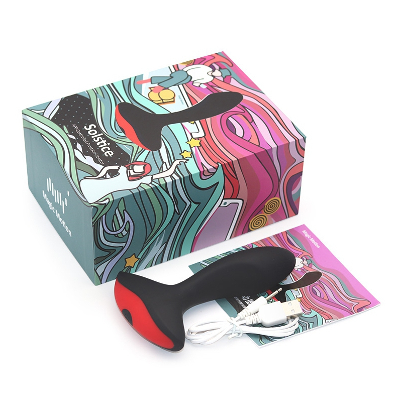 stimulateur de prostate vibrant solstice 10 x 32 cm 1