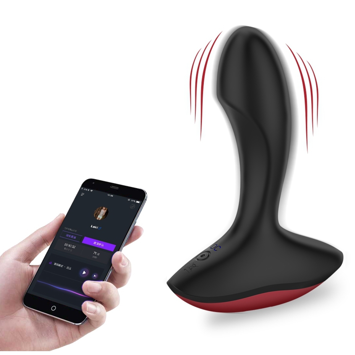 stimulateur de prostate vibrant solstice 10 x 32 cm 11