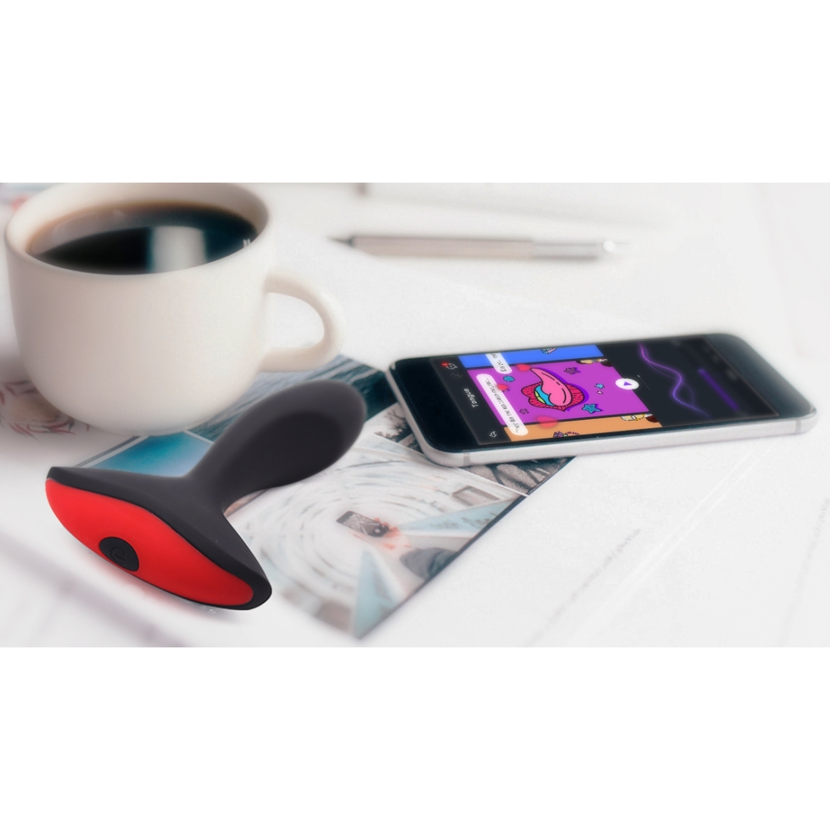 stimulateur de prostate vibrant solstice 10 x 32 cm 3