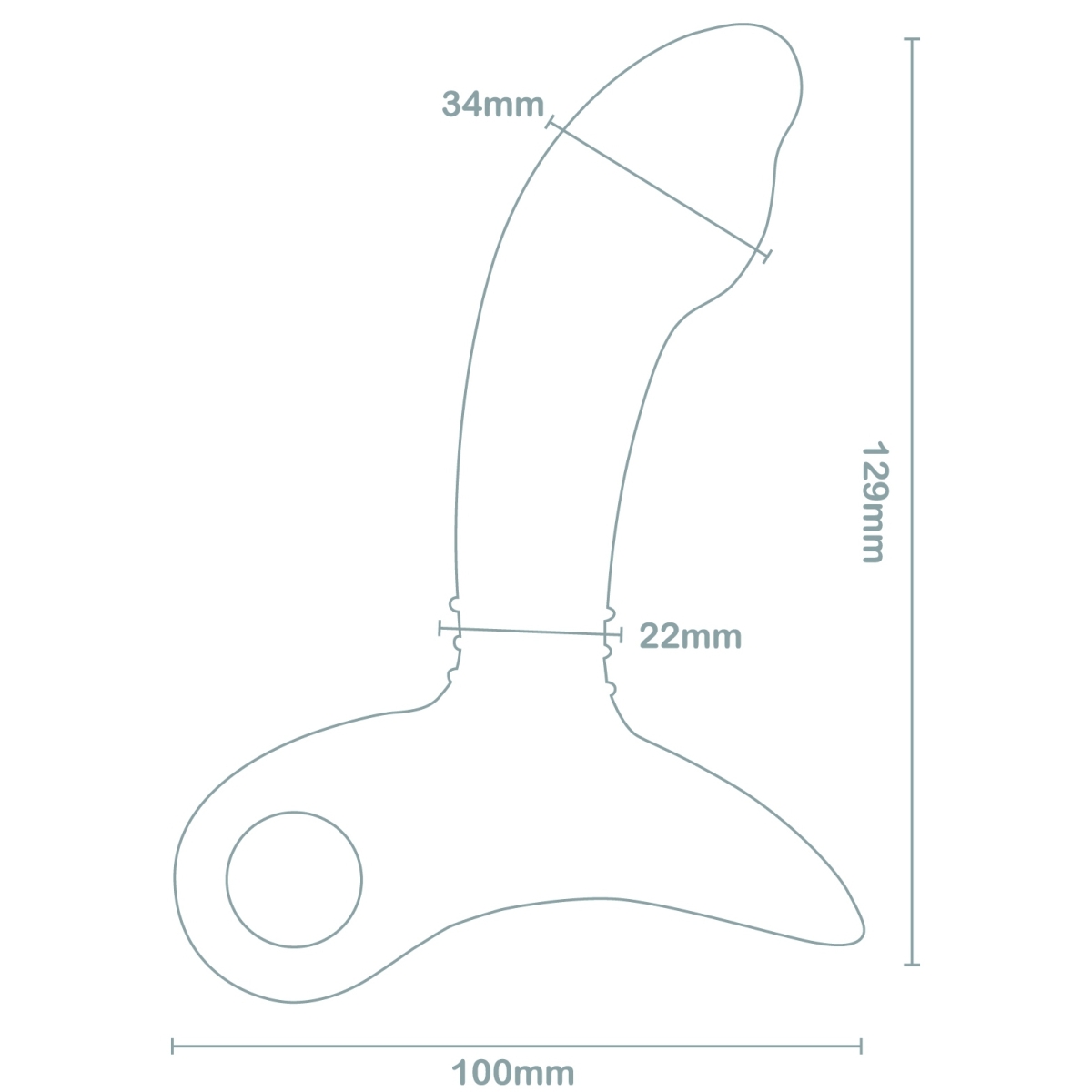 stimulateur de prostate vibrant sparta nexus 10 x 34cm 2
