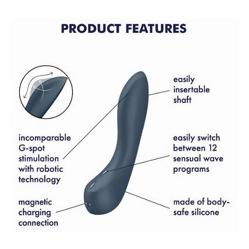 stimulateur de prostate vibrant wave 4 13 x 35cm 3
